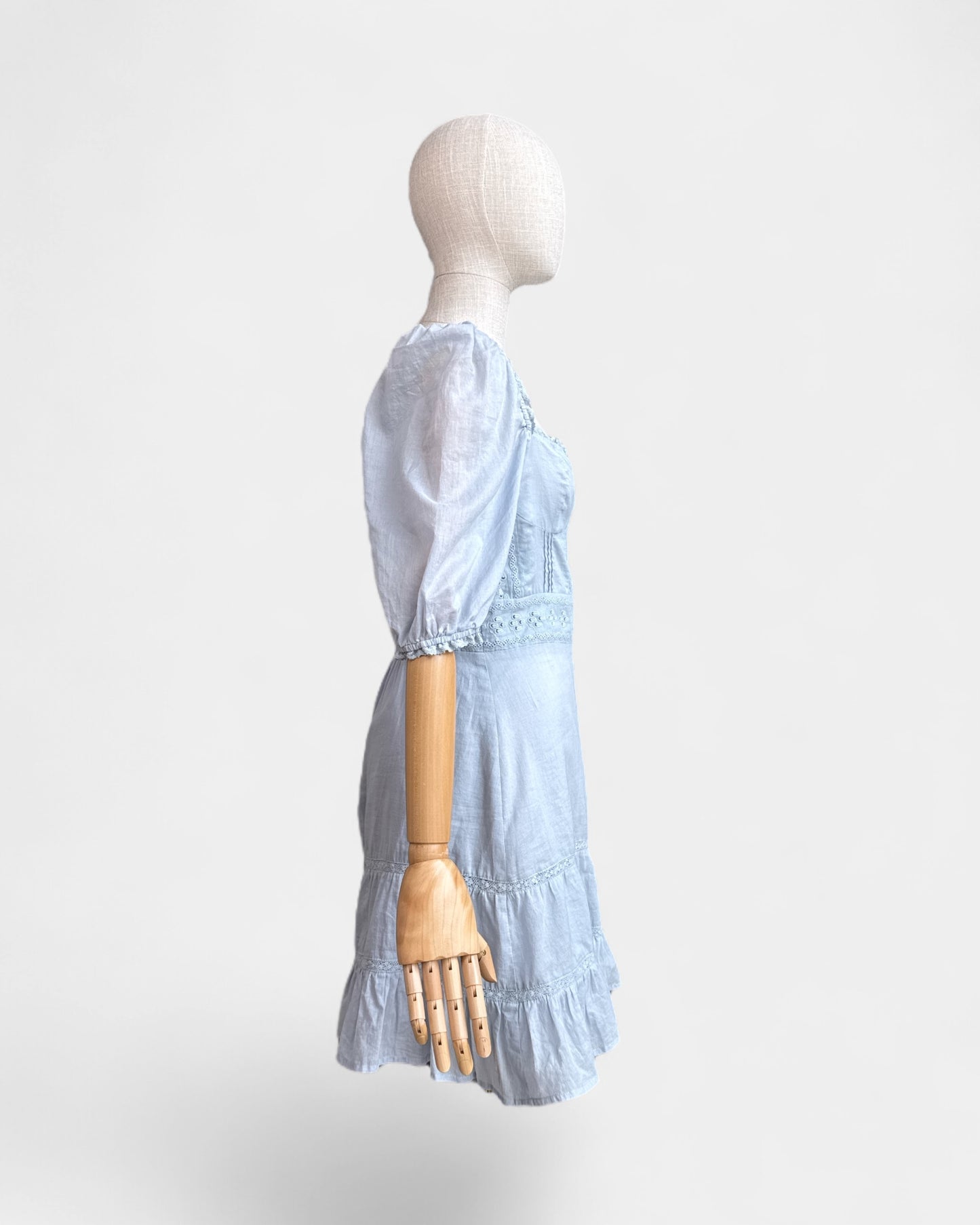 Robe en coton manches bouffantes Reformation , 6