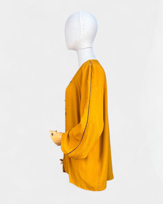 Blouse safran La Petite Française, 42