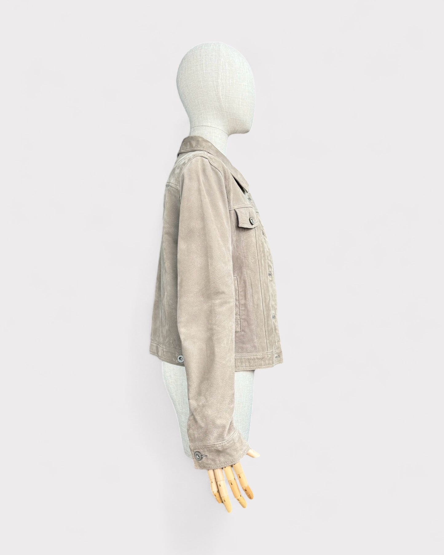 Veste suede Taupe Soïa & Kyo, M