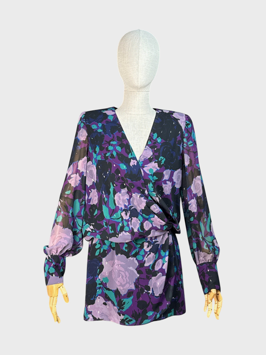 LiuJo Mauve Patterned Dress, Size 42
