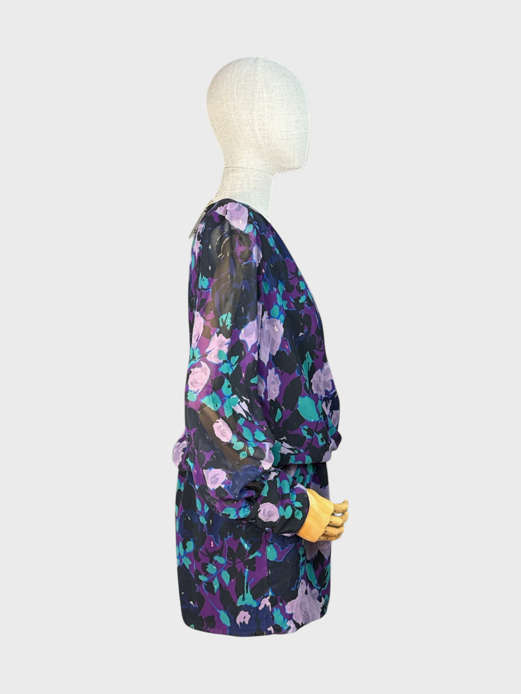 LiuJo Mauve Patterned Dress, Size 42