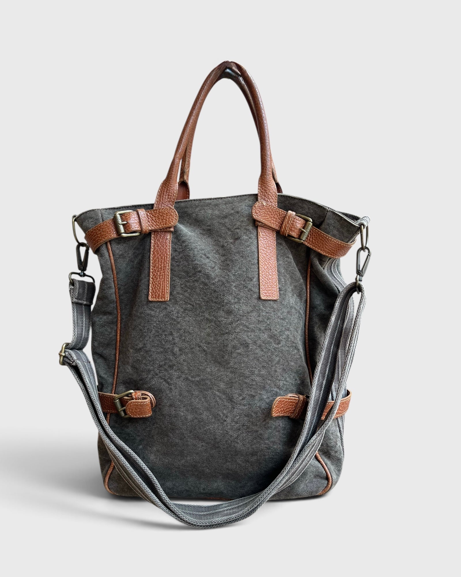 Sac toile et cuir Just Cavalli