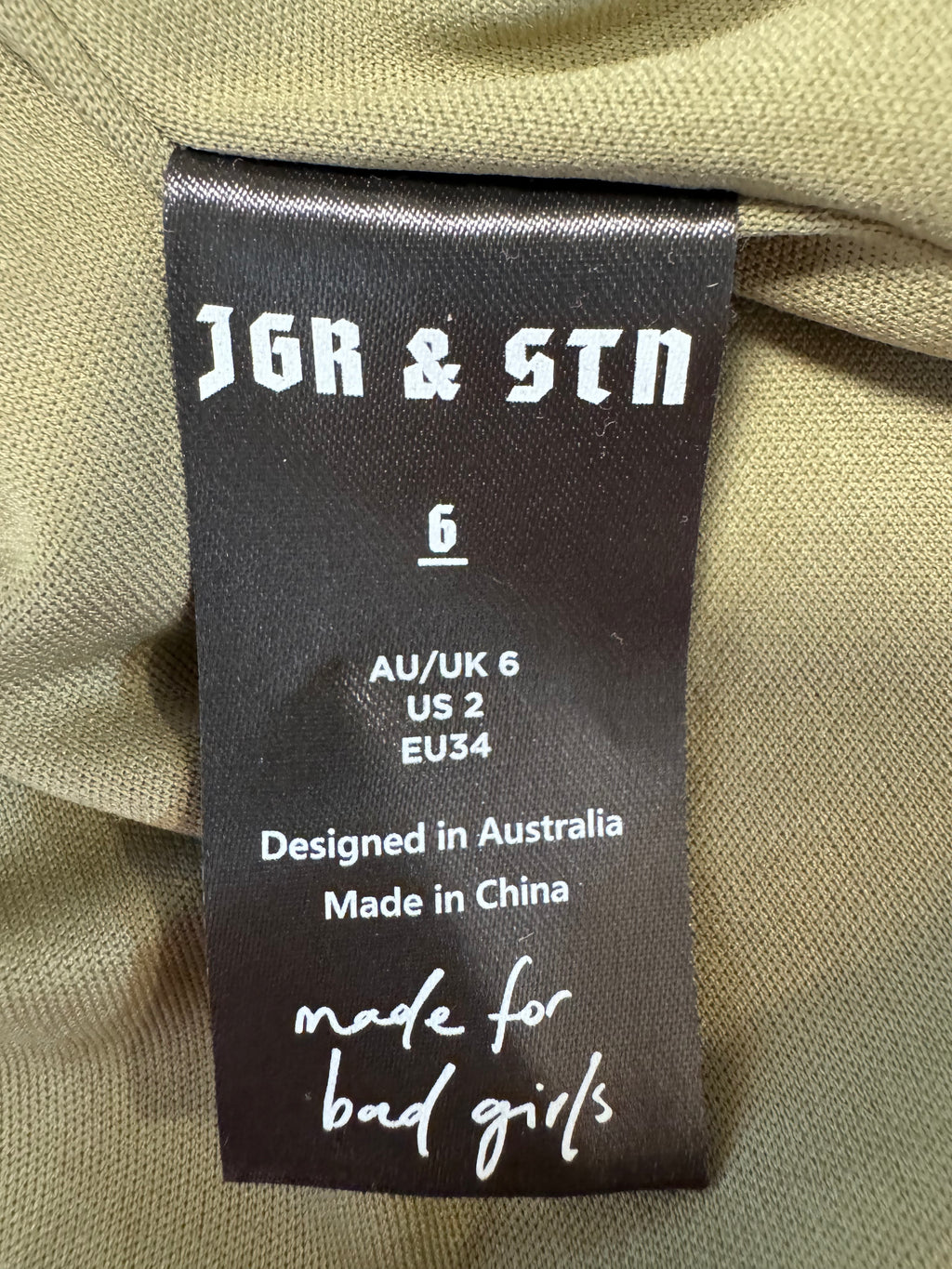 Green mesh skirt JGR & STN, XS