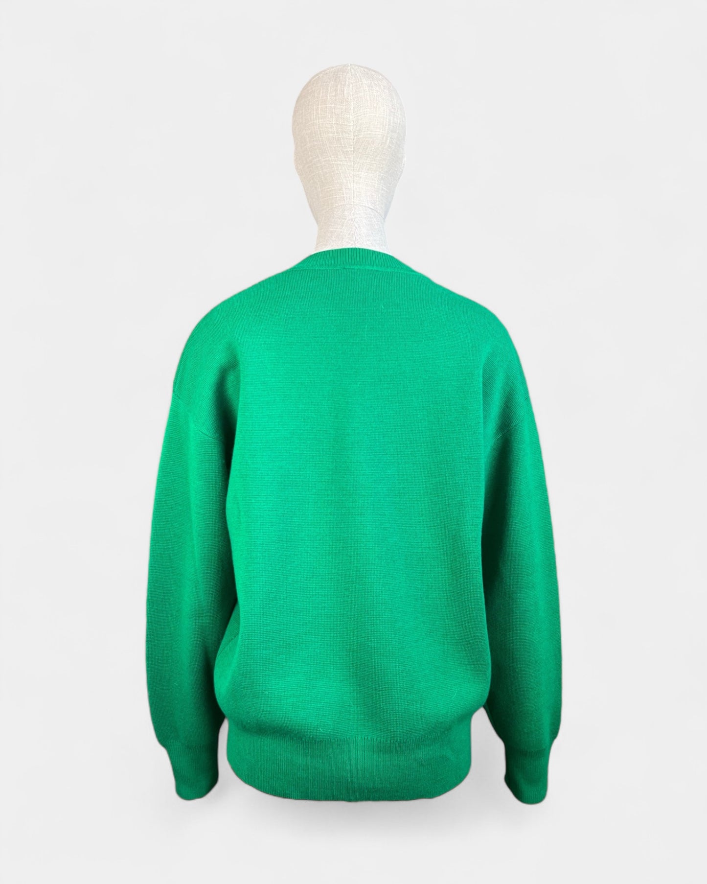 Tricot perlé Vert Sandro , M