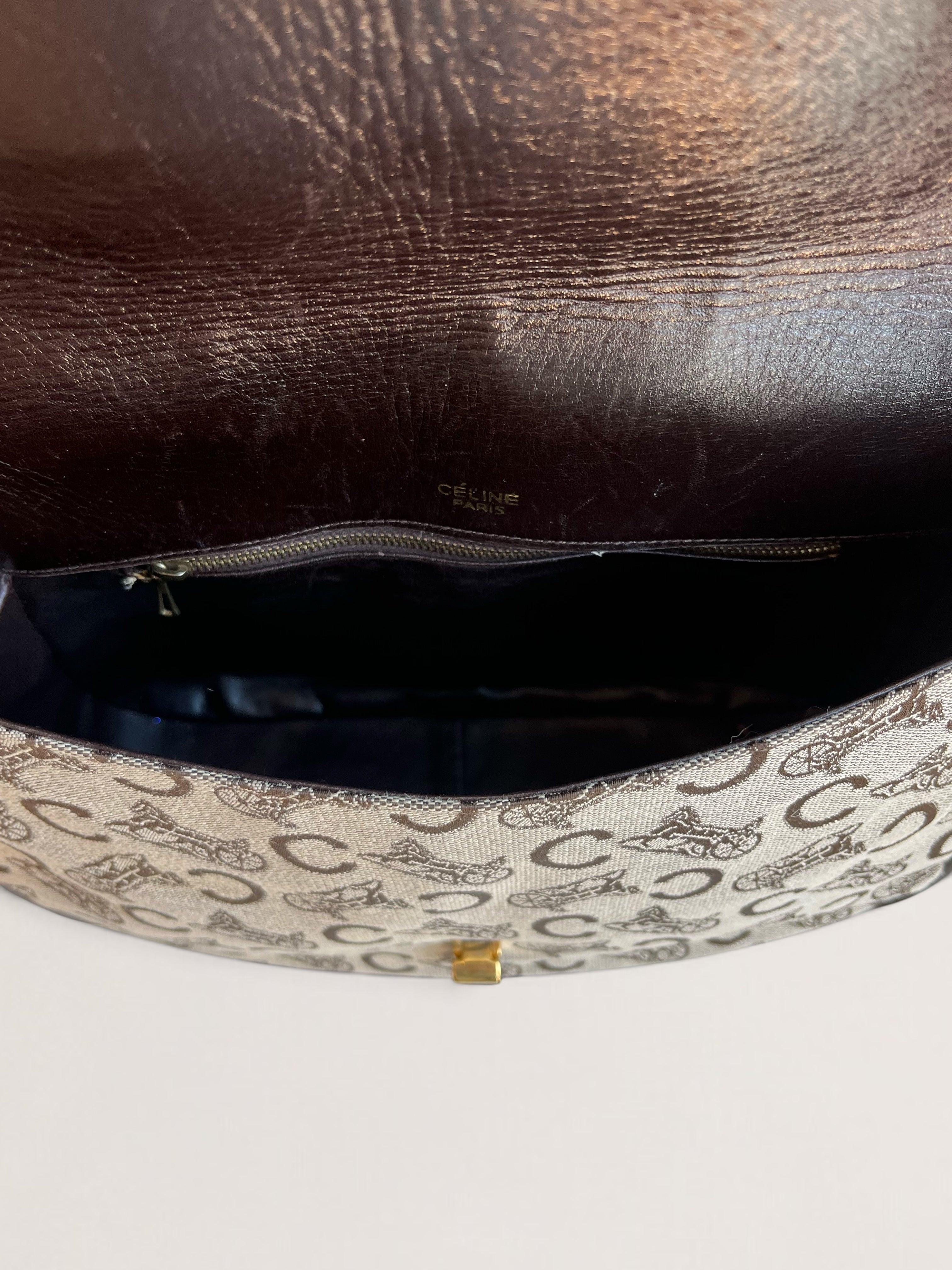 Brown Celine handbag