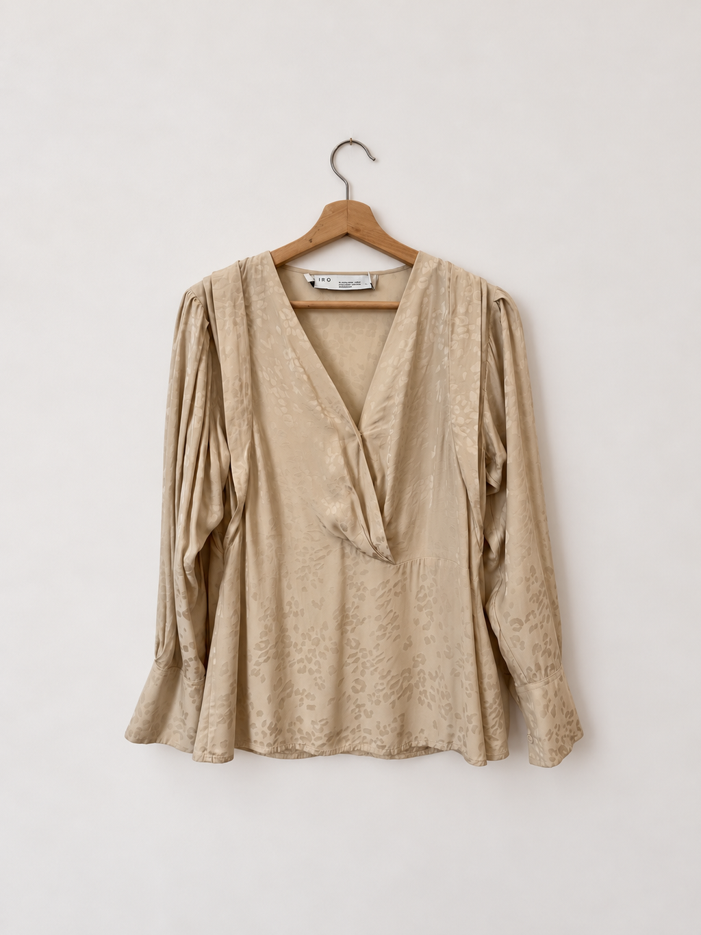 Blouse satinée léopard, IRO