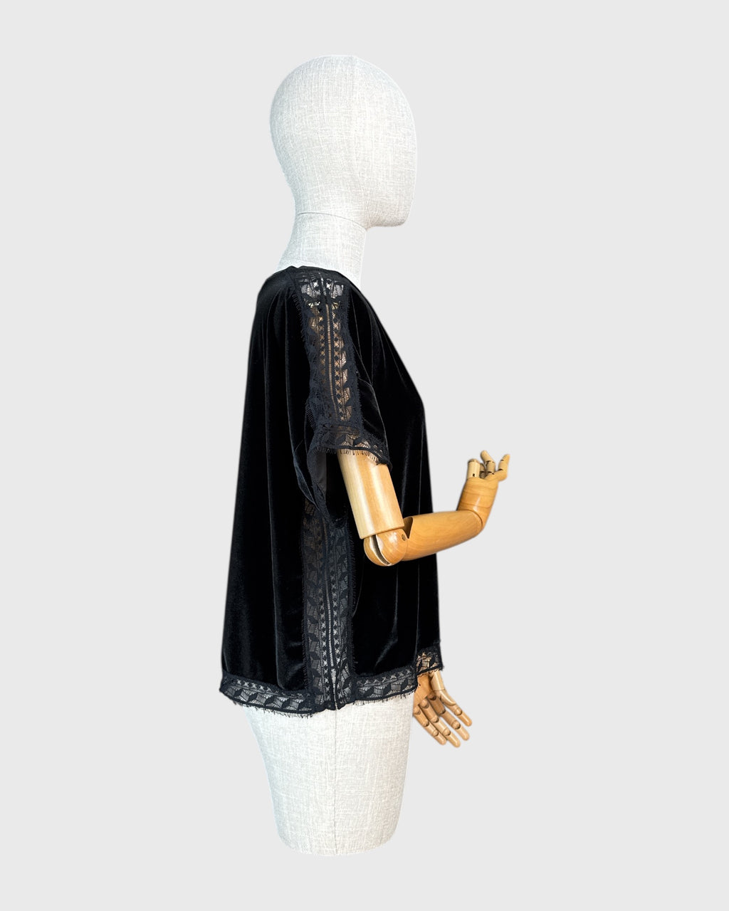 Claudie Pierlot velvet blouse, 1