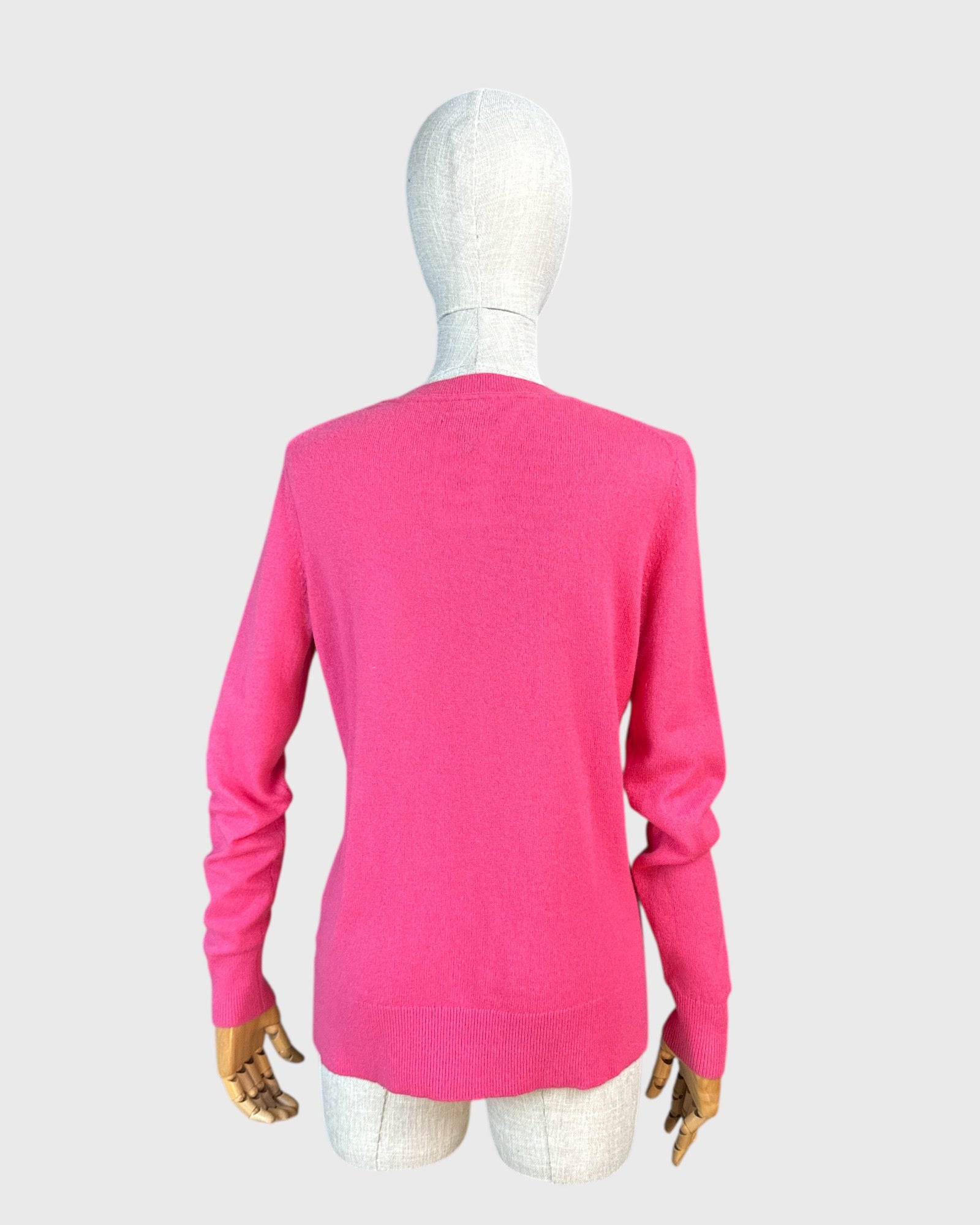 Pull tricot cachemire Rose Tommy Hilfiger