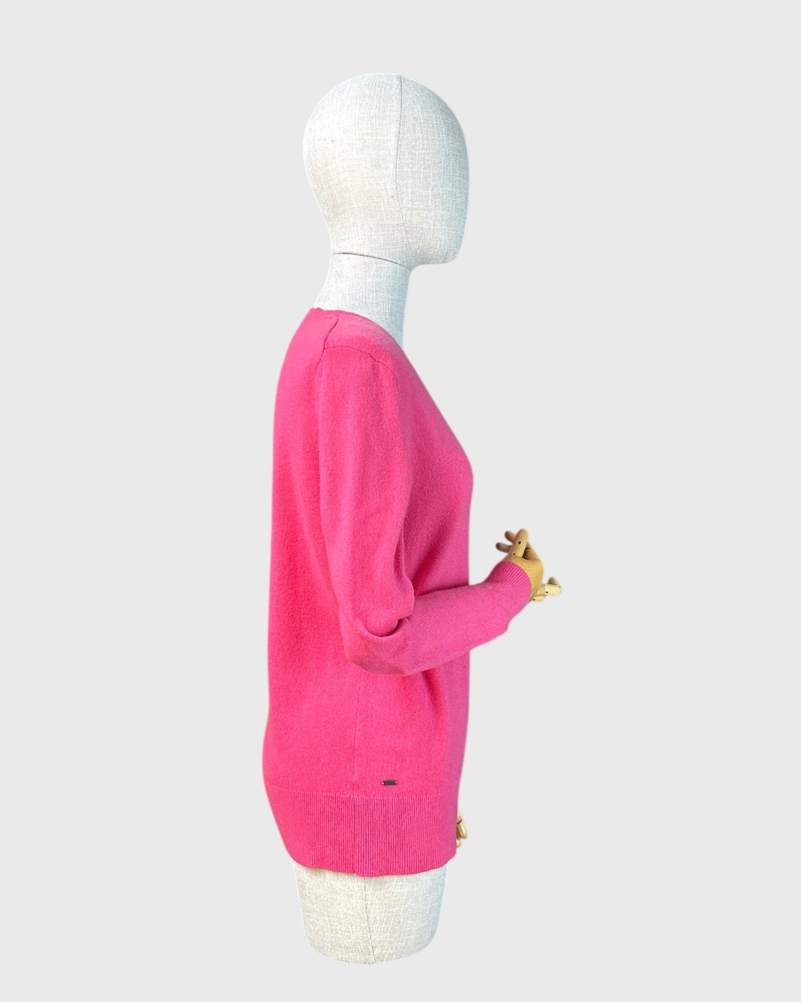 Pull tricot cachemire Rose Tommy Hilfiger