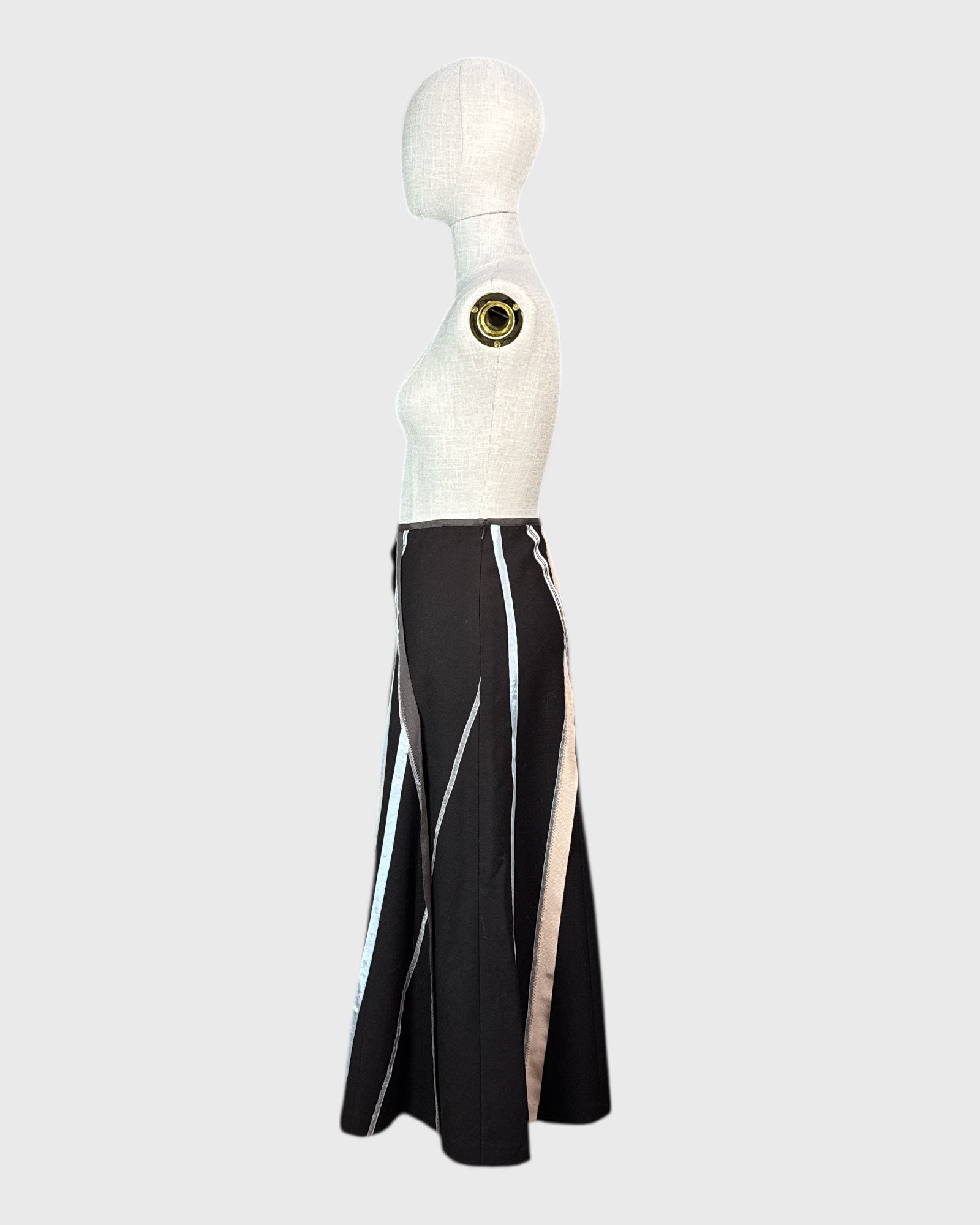 Jupe longue 100% laine Planet, taille 8,