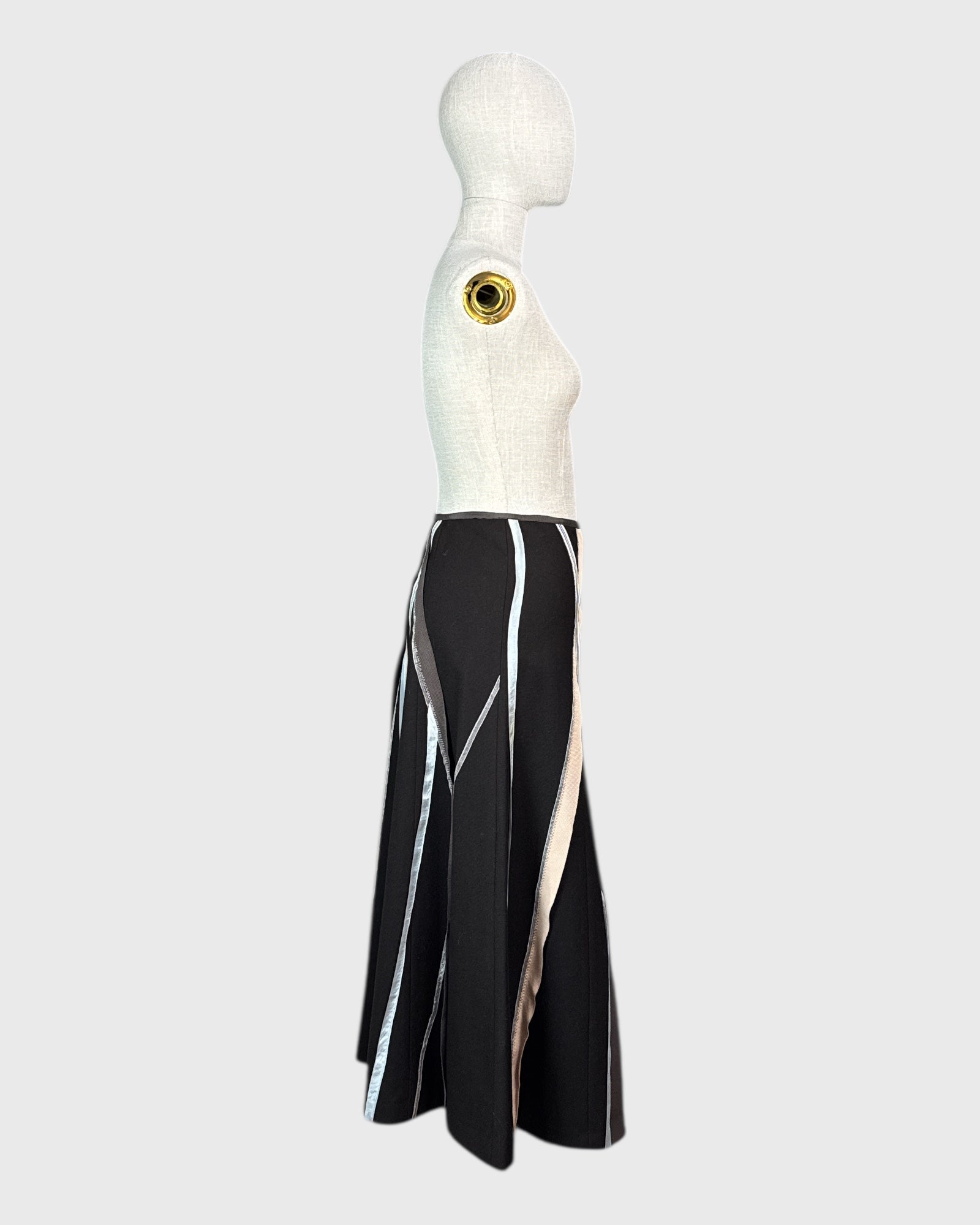 Jupe longue 100% laine Planet, taille 8,