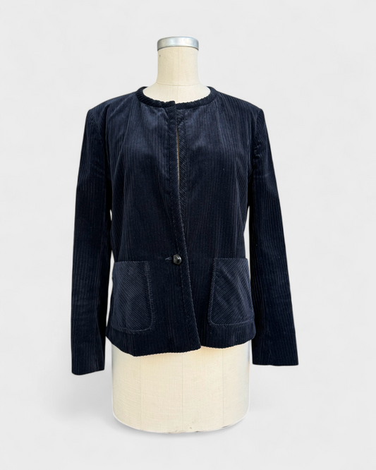 Veste en velours côtelé bleu - Isabel Marant Étoile, 3