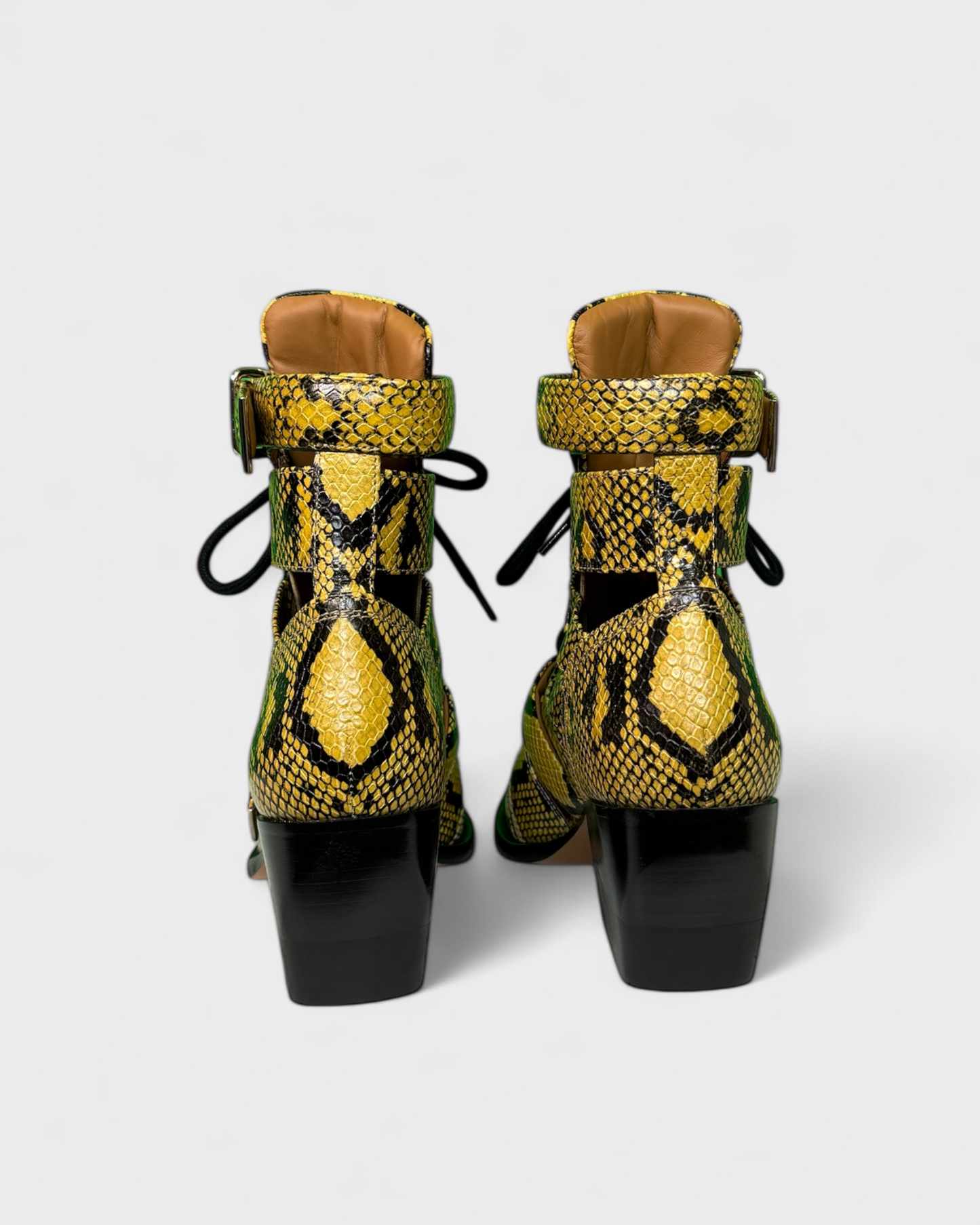 Bottes serpent jaune See by Chloé , 8