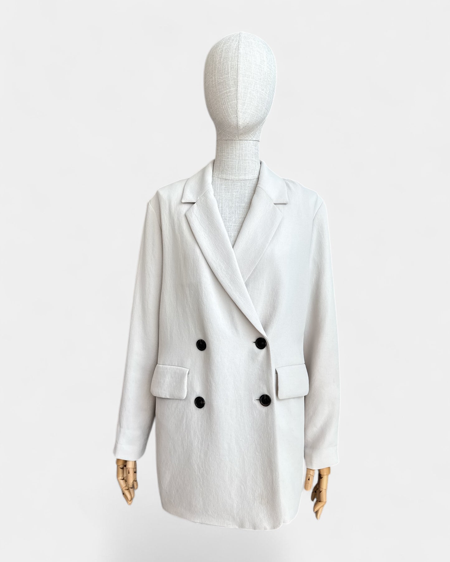 Veston double boutonnière Craie Wilfred , 1