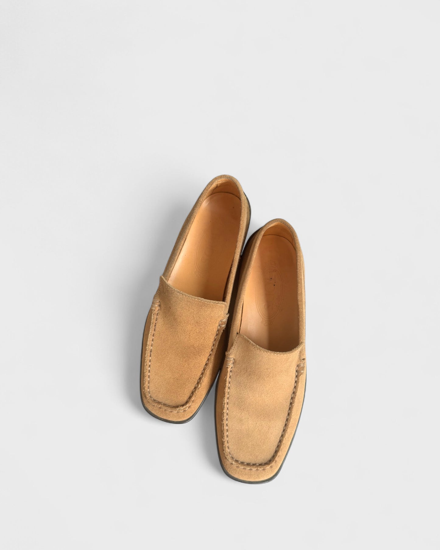 Loafer suede Camel Tods , 37