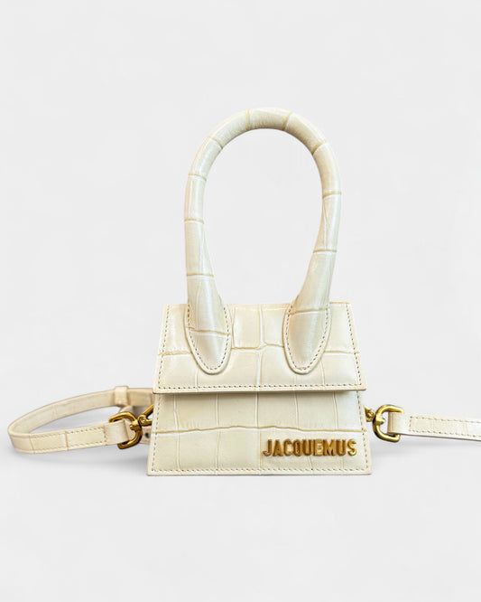 Mini sac à main Blanc crème Jacquemus