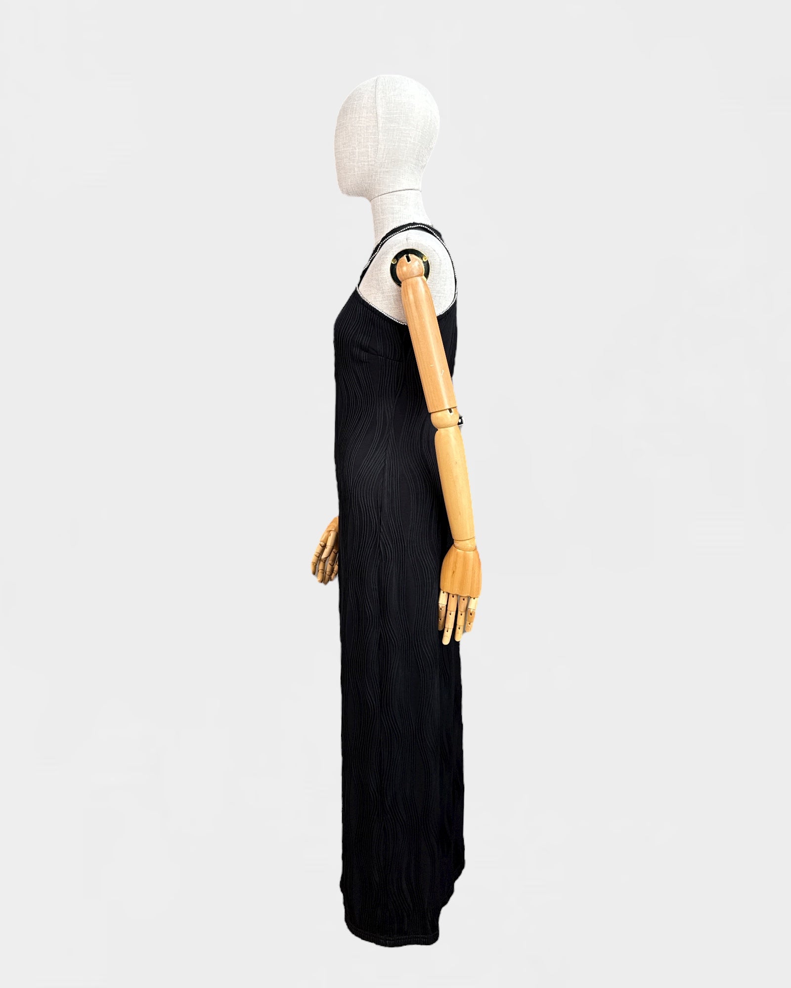 Robe ajourée noire Mallory , M