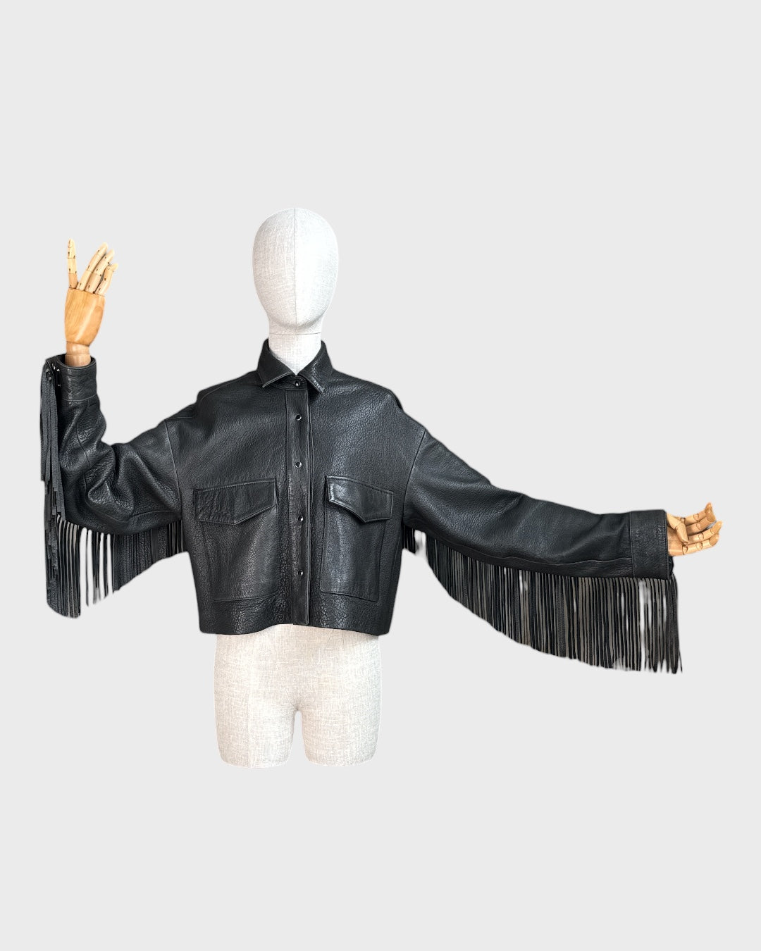 Veste en cuir The Kooples, taille S/M