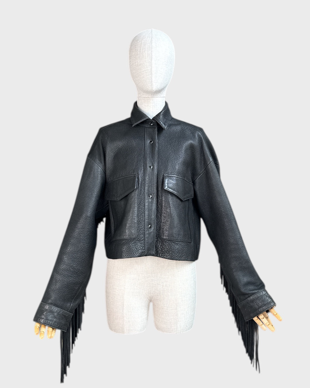 Veste en cuir The Kooples, taille S/M