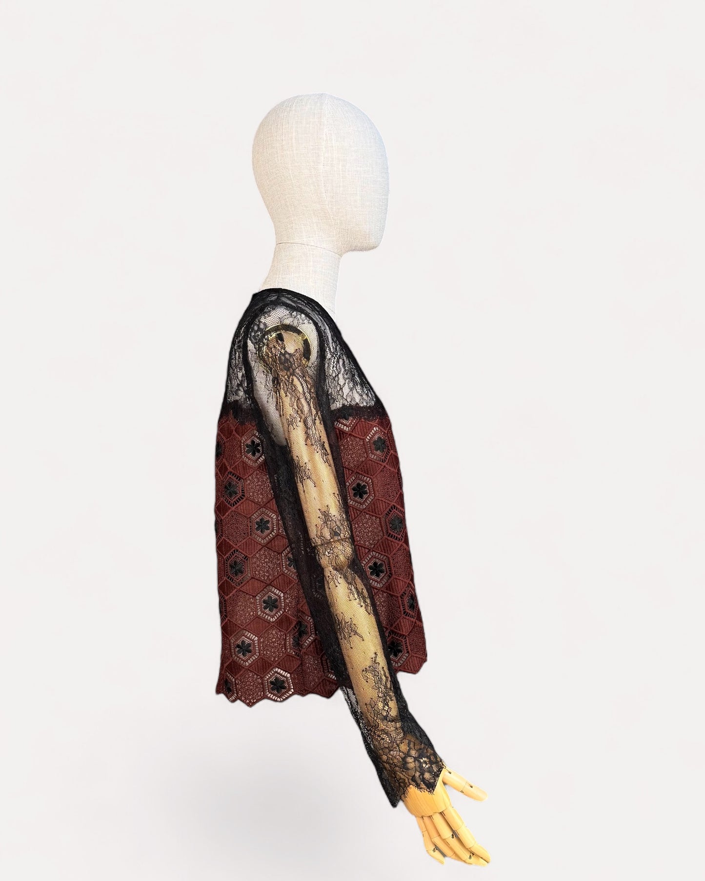 Blouse Sandro en dentelle – Taille 2