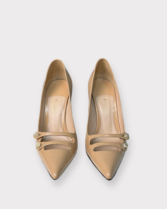 Stilettos beige, Gucci, 6