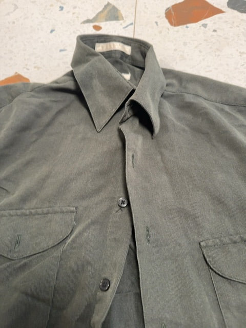 Chemise poches Verte Perry Ellis , S